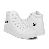 Women’s High Top Canvas Shoes White